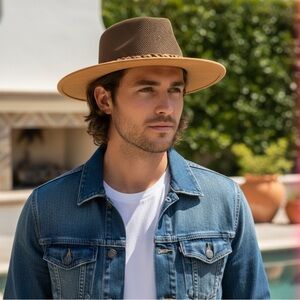 Henschel Wrangler Explorer Hat Tan Suede  Mesh UPF 50+Size XL